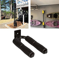 Supporto da parete per pagaia per kayak Garvee Sport in alluminio per canoa, SUP, garage, stabile, salvaspazio, facile da montare