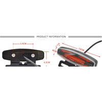 Set di illuminazione per bici elettrica Garvee – LED, impermeabile, ideale per gli spostamenti urbani, per illuminazione anteriore e posteriore