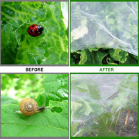Rete protettiva anti-insetti Garvee Garden 8x20 piedi in PE fine traspirante e permeabile all'acqua per verdure e fiori, verde