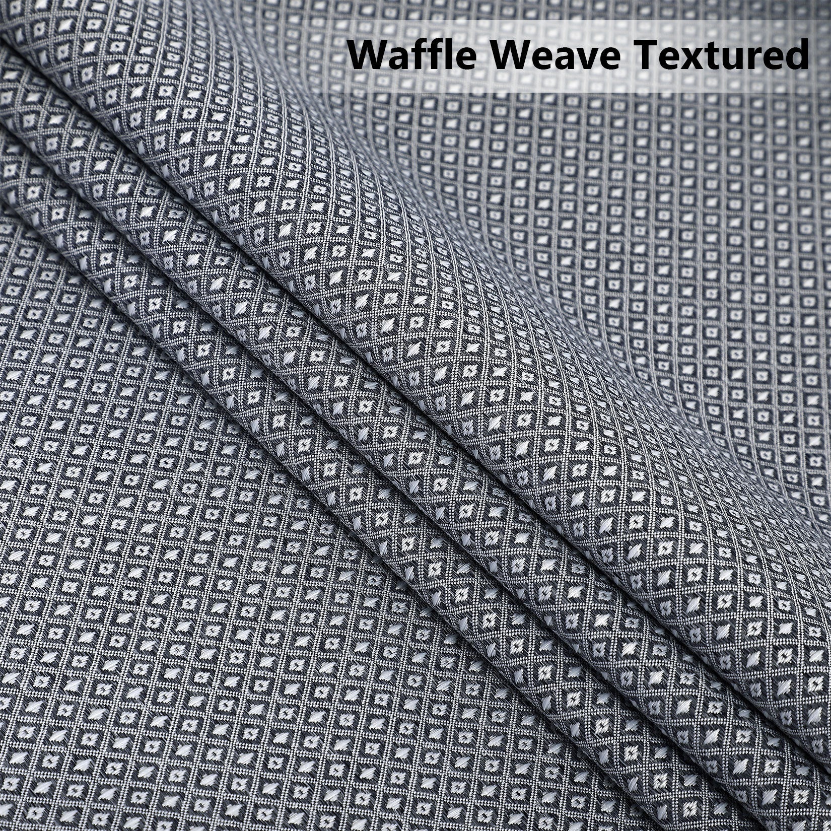 Tenda da doccia Garvee, tessuto di lino, 155 g/m², idrorepellente, tessuto pesante, occhielli antiruggine, 35" x 72" blu navy, bagno in stile hotel di lusso