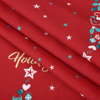 Runner da tavola natalizio rotondo Garvee, impermeabile, lavabile, decorativo per la cucina e le feste