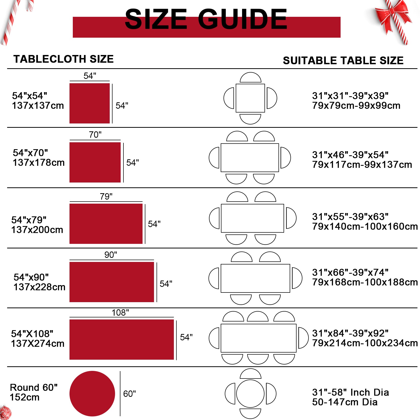 Runner da tavola natalizio rotondo Garvee, impermeabile, lavabile, decorativo per la cucina e le feste