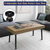 Gambe per tavolo Garvee da 28 pollici - Altezza regolabile, metallo, ideali per ufficio, sala da pranzo e design di mobili moderni