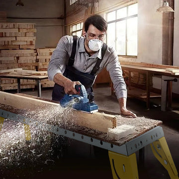 Tavolo da Saldatura Pieghevole Garvee con Ruote per Festa del Papà - Altezza Regolabile, 30x20 Pollici, Acciaio al Carbonio, Nero per Officina e Garage