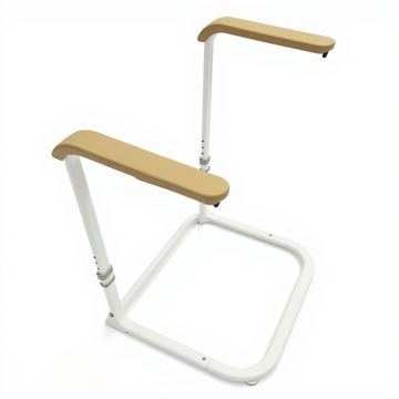 Garvee Standing Aid, altezza regolabile in acciaio da 300 libbre, maniglie marroni per trasferimenti sicuri dal letto e dal divano