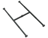 Garvee Sollevatore Cassone Camion Capacità 363 kg Nero, Bracci Regolabili 109-201 cm, Acciaio Verniciato Antiruggine, Per Pickup e Furgoni
