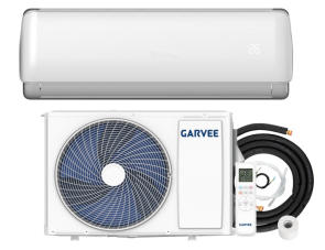 GARVEE Condizionatore Split Garvee AUX 12000 BTU con riscaldamento, classe energetica A++, refrigerante R32, Wi-Fi e kit di installazione incluso