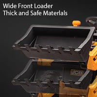 Trattore elettrico per bambini Garvee 12V 4 in 1 con telecomando, escavatore, bulldozer, tetto rimovibile, per bambini da 3 a 8 anni