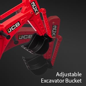 Trattore elettrico Garvee 12V 4 in 1 per bambini con escavatore, bulldozer, tetto rimovibile, telecomando da 2,4 GHz, giocattolo sicuro, multicolore