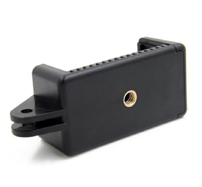 Garvee Supporto per fascia toracica per cellulare, regolabile, lavabile, nero, per sport d'azione e attività all'aperto, 5,5-8,5 cm