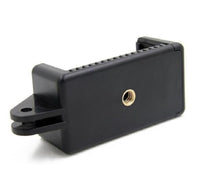 Garvee Supporto per fascia toracica per cellulare, regolabile, lavabile, nero, per sport d'azione e attività all'aperto, 5,5-8,5 cm