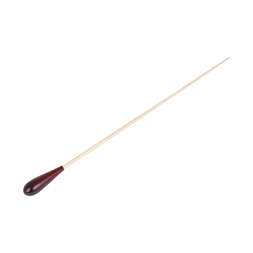 Bacchetta da direttore d'orchestra Garvee Music in mogano con scatola di legno, dimensioni standard, portatile e durevole