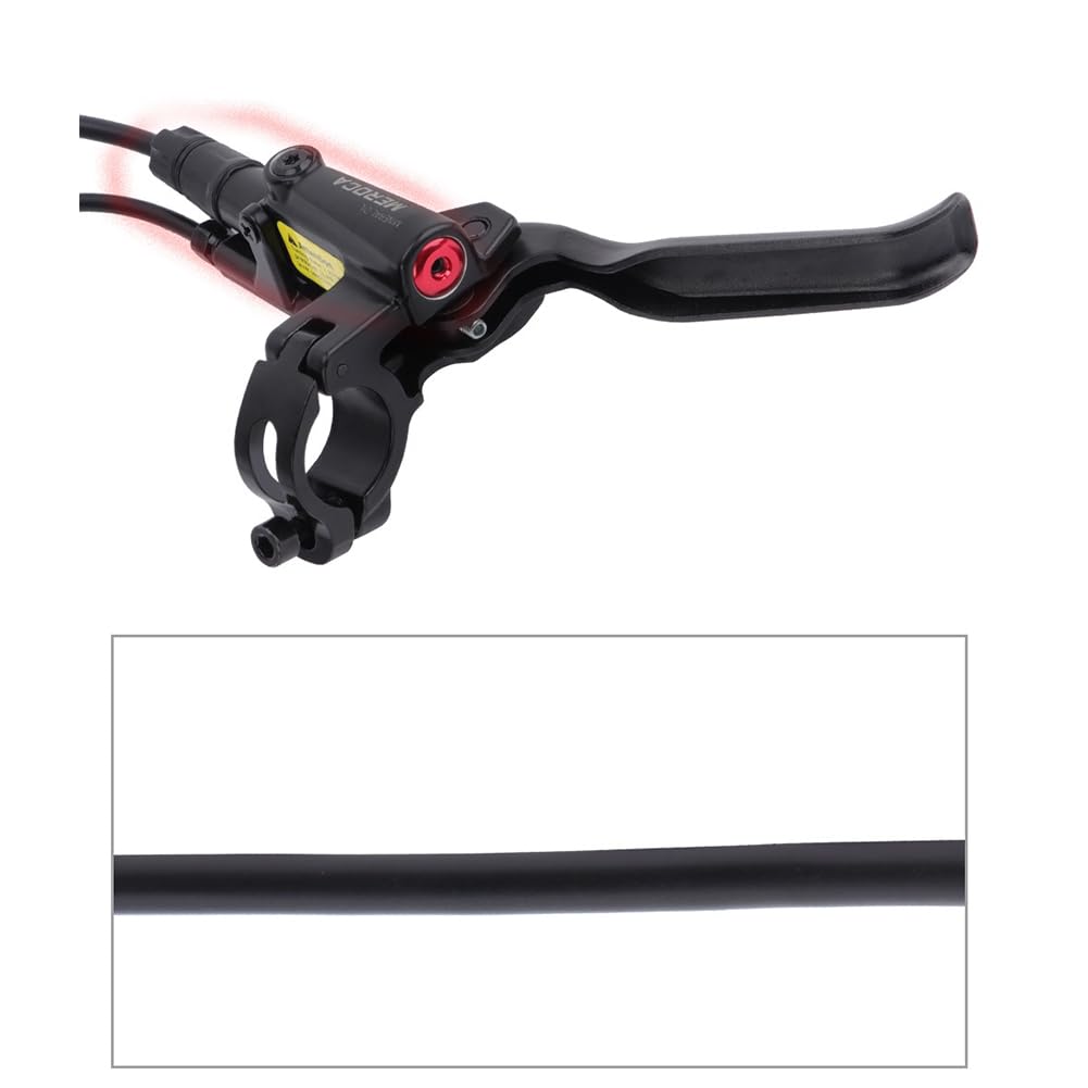 Kit freno idraulico per bicicletta Garvee, freno a disco a doppio pistone, freno a olio in lega di alluminio per bici elettriche fuoristrada e città