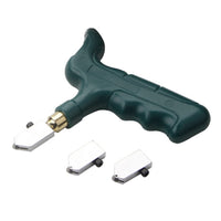 Taglierina Manuale Garvee Professionale per Vetro e Piastrelle - Ideale per Festa del Papà, Resistente con 2 Lame per Specchi e Ceramica