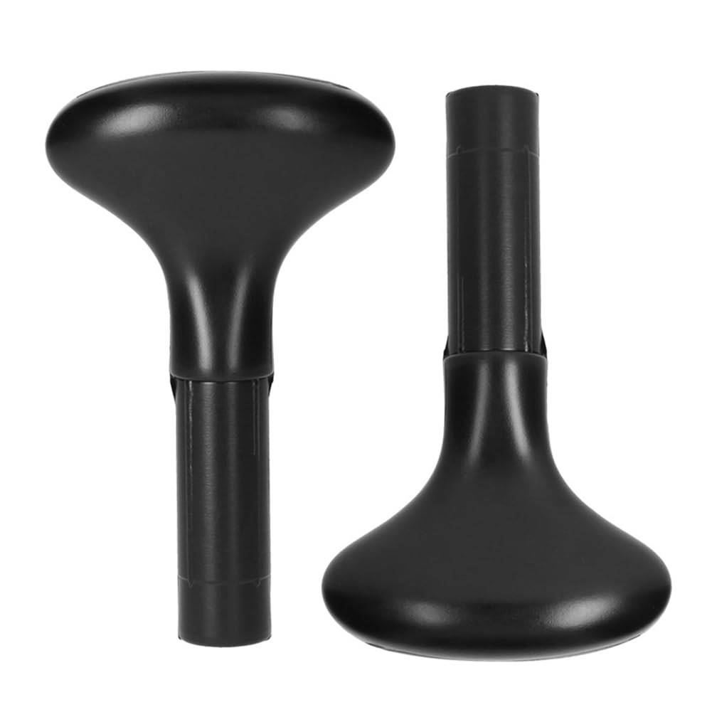 Impugnature per pagaia Garvee con impugnatura a T, confezione da 2, ergonomiche, in PVC, di ricambio, nere