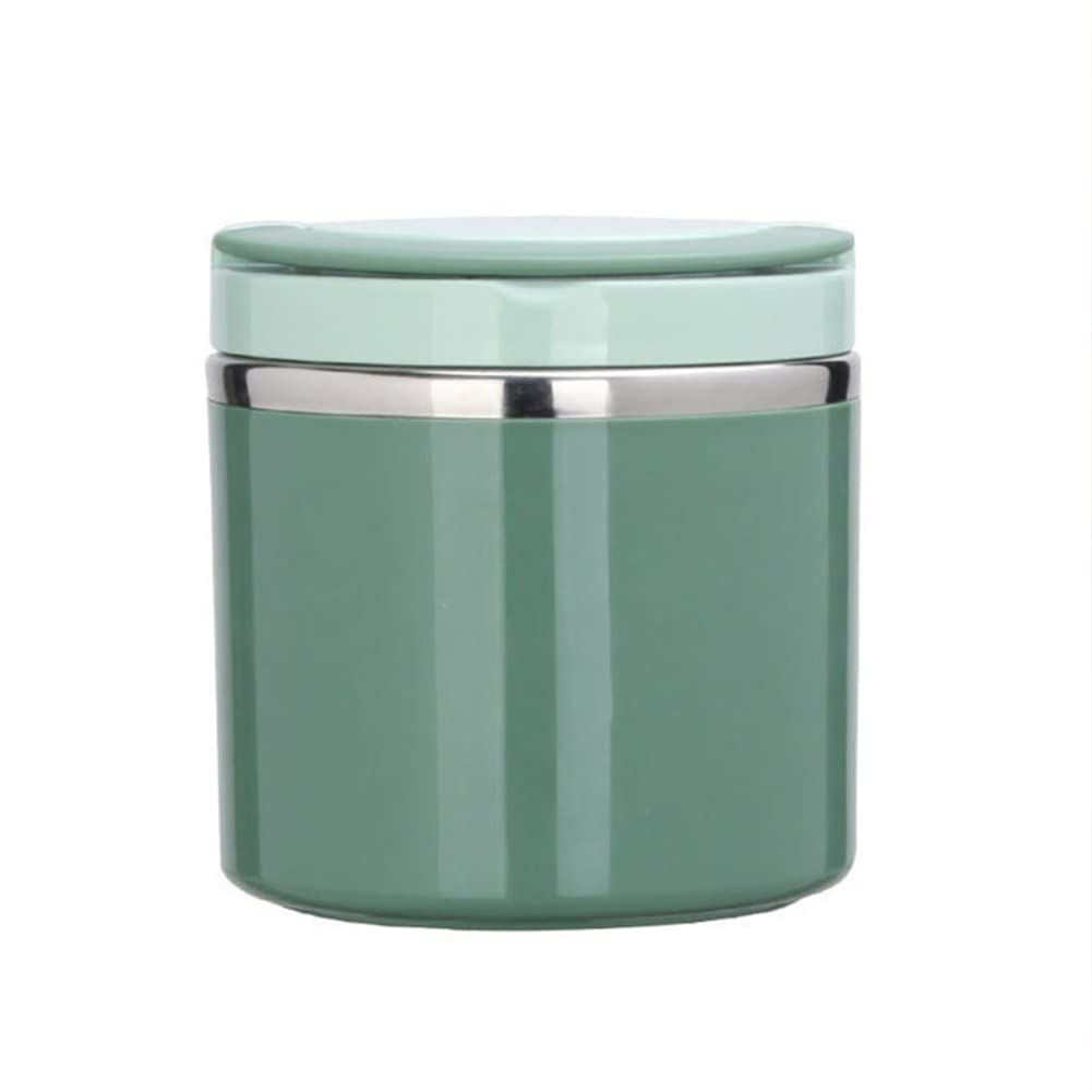 Garvee Termo Térmico para Alimentos Frasco Acero Inoxidable 304 Doble Capa Aislamiento al Vacío Asa Antifugas 630ml/1000ml Ideal Picnic Trabajo