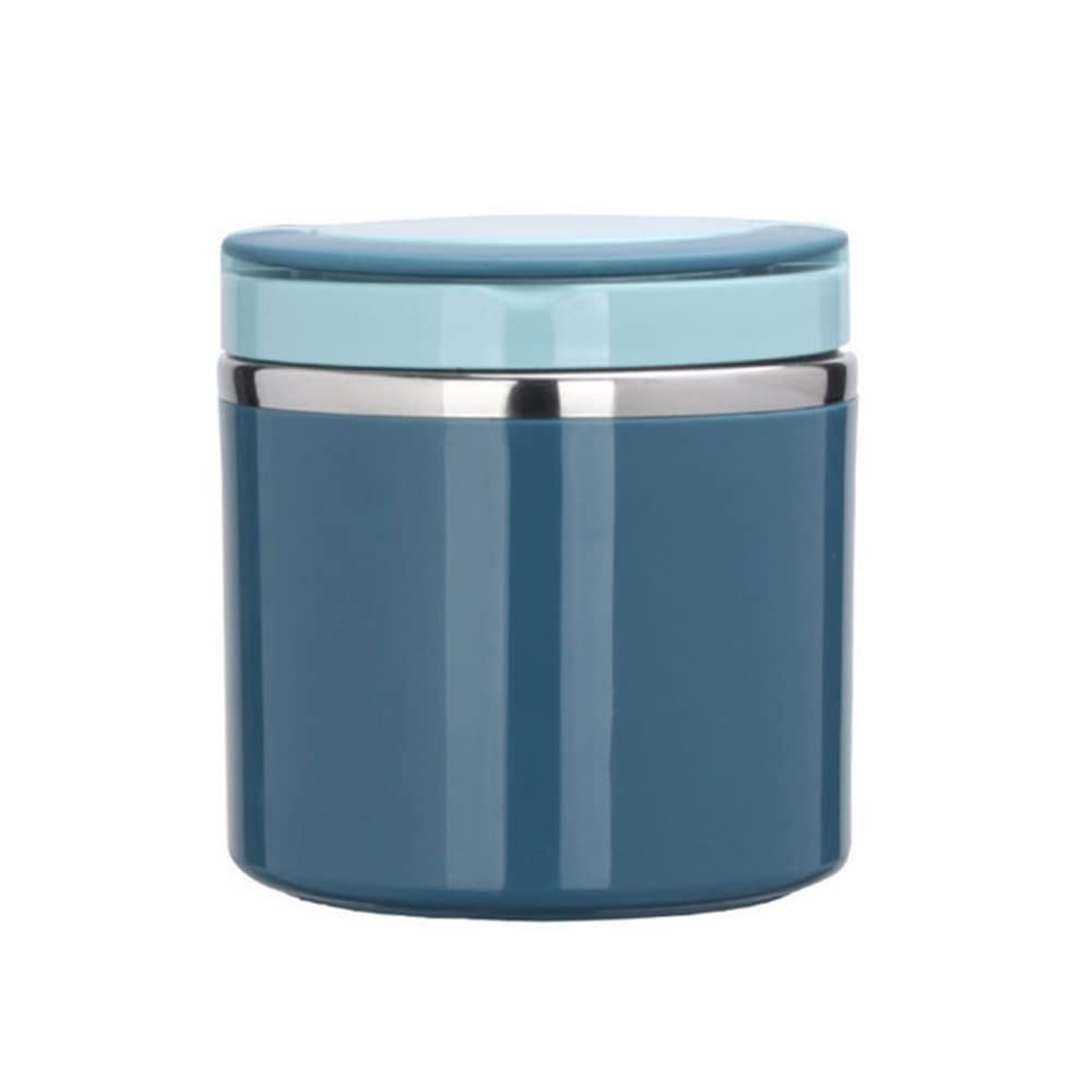 Garvee Thermo De Comida 630 Ml Bento Box in acciaio inox con manico per lavoro e viaggio Blu Taglia unica