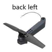 Braccio per drone Garvee con motore ed elica per E58 JY019, pezzo di ricambio RC Quadcopter, robusto e compatibile per la riparazione di droni.