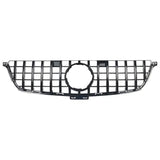 Garvee Griglia Anteriore Doppia Stecca per Mercedes ML W166 2011-2015 Nero Lucido ABS Protezione Radiatore Sportiva