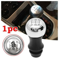 Pomello del cambio Garvee a 5 velocità cromato MT per modelli di auto, durevole, antigraffio, universale, interni auto