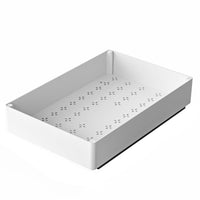 Organizzatore per cassetti estraibili da cucina Garvee, in metallo, 27 cm di larghezza, antiscivolo, per cucina e bagno, versatile