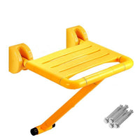 Sgabello da doccia pieghevole Garvee, sedile da doccia a parete in acciaio inossidabile fino a 150 kg, salvaspazio, per anziani, disabili e bambini, sgabello da bagno, ausilio per bagno e WC