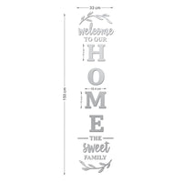 Adesivi murali decorativi in acrilico autoadesivo con lettere inglesi Garvee per matrimoni, bambini, ragazze, feste di compleanno