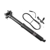 Reggisella telescopico Garvee da 30,9 mm regolabile per mountain bike MTB Trail escursione 100 mm nero