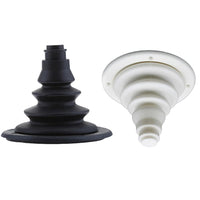 Garvee Gummi-Schutzmanschette Für Marine & Auto Kabel, Wasserdicht, Robust, 102x120mm, Schwarz, Für Boot & Yacht Nutzung