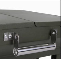 Garvee BBQ Grill Griglia portatile pieghevole Griglia a carbone per esterni Griglia da campeggio Ampia superficie di cottura per 3-6 persone Picnic Giardino