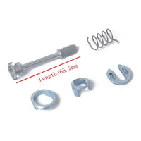 Garvee Kit Riparazione Serratura Porta Anteriore Sinistra e Destra per Seat Ibiza Cordoba, Metallo Resistente, Facile Installazione, Auto Ricambi, Uso Quotidiano, OE 6L3837167/168