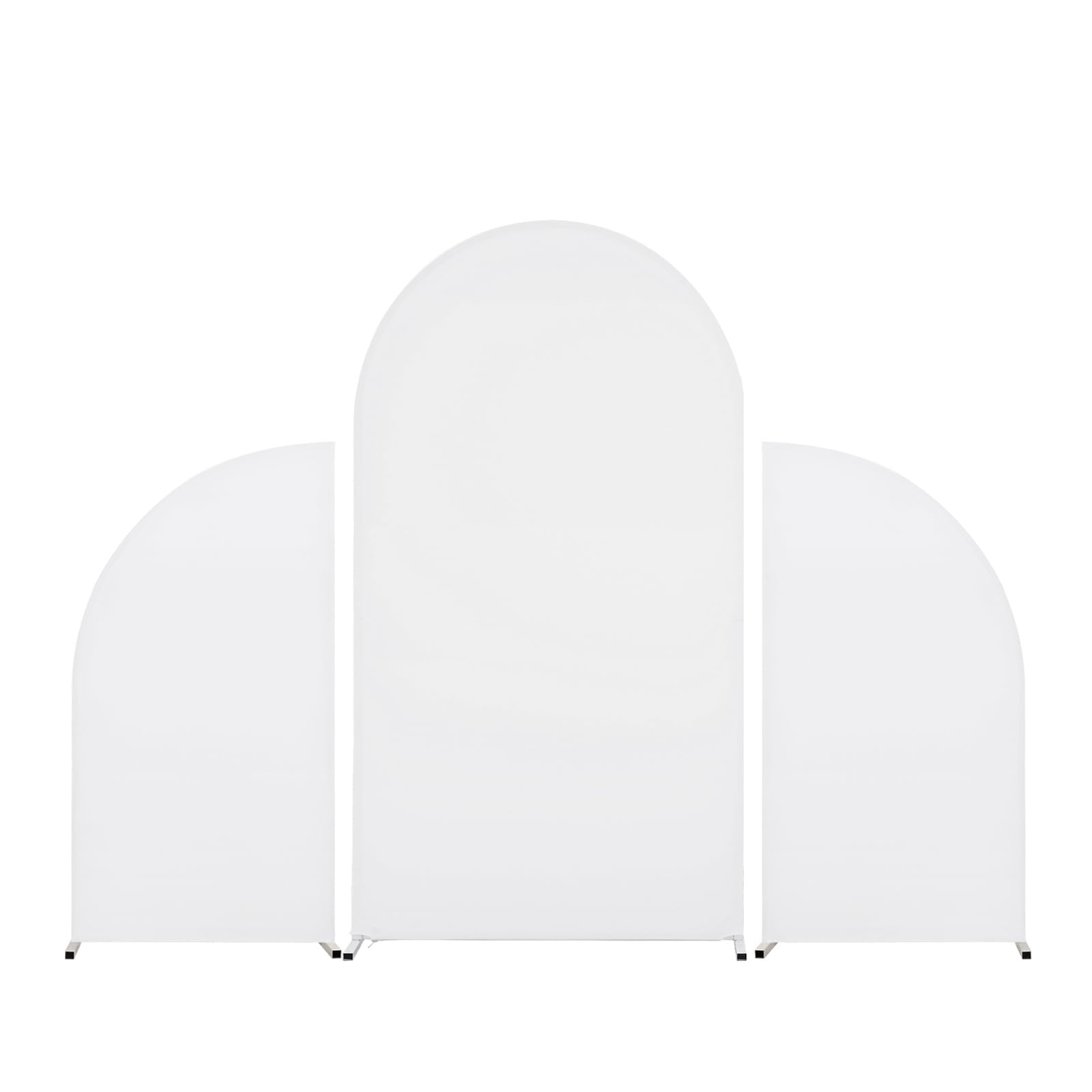 Garvee Arch Backdrop Stand Cover Set, spandex elastico bifacciale, antipiega, portatile, 5 piedi 7.2 piedi, per feste di matrimonio