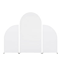 Garvee Arch Backdrop Stand Cover Set, spandex elastico bifacciale, antipiega, portatile, 5 piedi 7.2 piedi, per feste di matrimonio