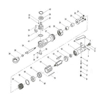 Garvee Chiave a Cricchetto Pneumatica Compatta 1/4" & 3/8" - 250 U/min, 20 Nm - Lega Robusta - Design Leggero - Riparazioni Auto, Macchinari, Cantieristica, Blu