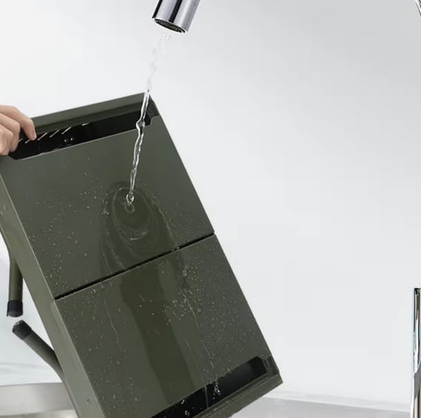 Garvee BBQ Grill Griglia portatile pieghevole Griglia a carbone per esterni Griglia da campeggio Ampia superficie di cottura per 3-6 persone Picnic Giardino