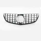Garvee Griglia Centrale Anteriore Mercedes E-Class W207/C207 2013-2017, Doppia Barra Sportiva, ABS Nero Lucente, Stile GT