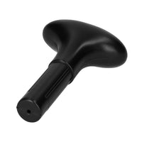 Impugnature per pagaia Garvee con impugnatura a T, confezione da 2, ergonomiche, in PVC, di ricambio, nere