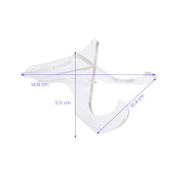 Garvee Kalimba a forma di orso arcobaleno, 17 tasti, materiale in legno risonante, portatile, colorato, per gli amanti della musica