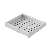 Organizzatore per armadio estensibile Garvee, acciaio rechner, larghezza regolabile, per cucina e bagno, montaggio adesivo, bordi lisci