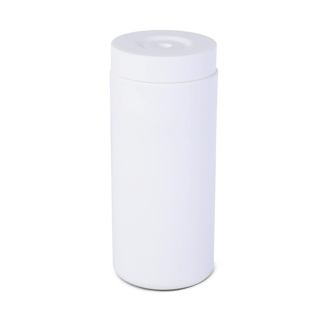 Dispenser di detersivo per piatti ricaricabile Garvee in silicone con divisore per cucina e bagno, bianco, facile da spremere