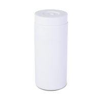 Dispenser di detersivo per piatti ricaricabile Garvee in silicone con divisore per cucina e bagno, bianco, facile da spremere