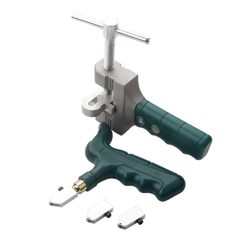 Tagliavetro Portatile Garvee per Festa del Papà | Kit Tagliapiastrelle Ceramica e Acciaio Alta Resistenza, Robusto per Fai da Te, Bagno e Cucina