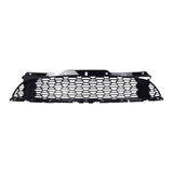 Garvee Griglia Centrale Superiore Paraurti Anteriore Mini R55-R59 2007-2015 Nero Lucido ABS