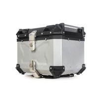 Garvee Valigia Moto 45L Borsa Posteriore Impermeabile Alluminio Touring Nero