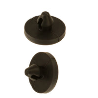 Garvee 12 pezzi di gomma per interruttore luce freno per la maggior parte delle auto, compatto e facile da installare, nero, 1,8 x 1,1 cm