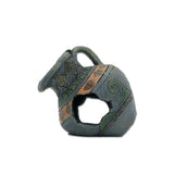 Garvee Decorazione Acquario Tronco d'Albero in Resina, Rifugio Realistico, 15x12x12cm, Facile da Pulire, Ideale per Acquari