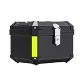 Bauletto Garvee per moto 45L in plastica ABS impermeabile antifurto universale riflettente nero