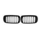 Garvee Griglia Anteriore ABS Doppia Linea Nero Lucido per BMW F15 F16 X5 X6 2014-2017, Ventilazione Ottimale, Plug & Replace, Resistente ai Graffi