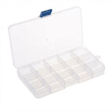 Garvee Angelbox Trasparente in Plastica Resistente | Organizer Accessori Pesca Leggero e Portatile - Ideale per Esterni