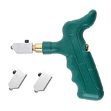 Taglierina Manuale Garvee Professionale per Vetro e Piastrelle - Resistente con 2 Lame per Specchi e Ceramica - Come mostrato